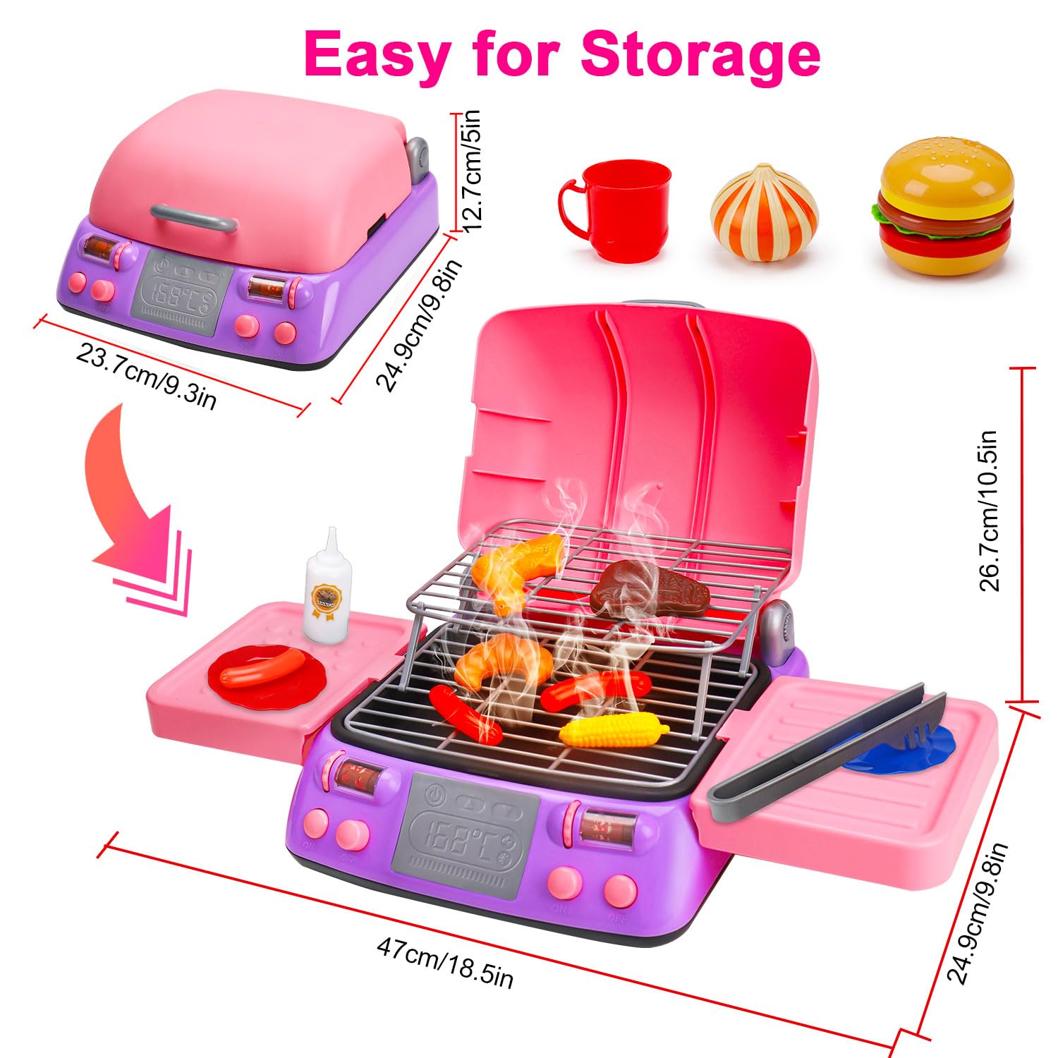 AugToy durable non-toxic plastic supports long-lasting kid-friendly pretend play.