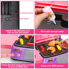 AugToy simulated smoke enhances realism during outdoor play with a safe water-based effect.