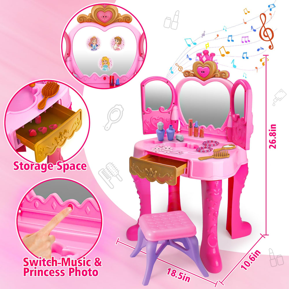 AugToy makeup accessories set enhances role-play with realistic props.