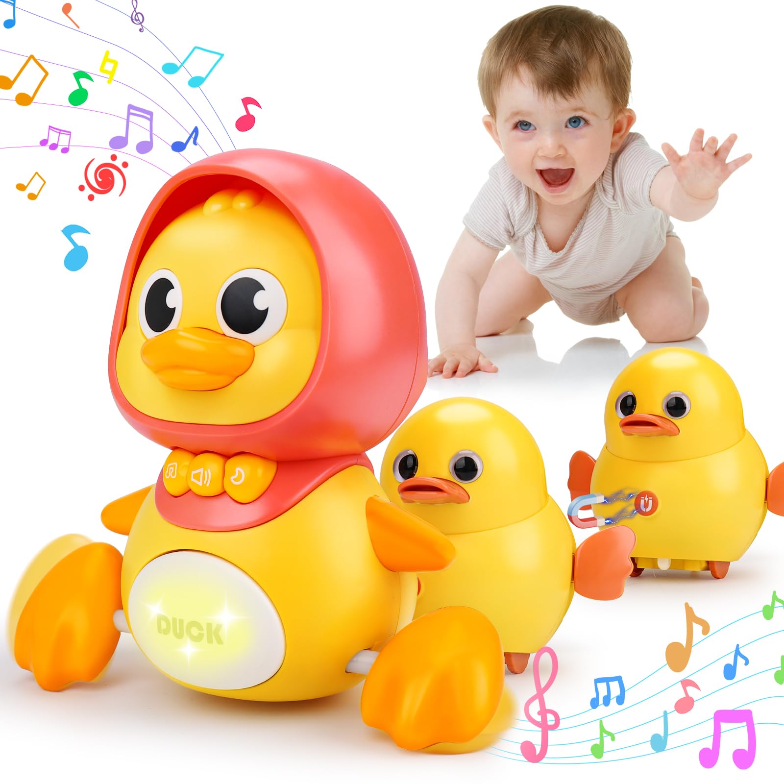 AugToy mother duck with buttons for engaging sounds