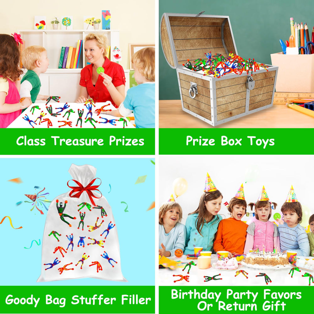 AugToy party favors sticky toys for windows and tables, sticks well