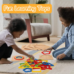AugToy group play motor skills set enables cooperative learning and interaction.