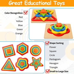 AugToy preschool activities toys invite creative play and shape exploration.