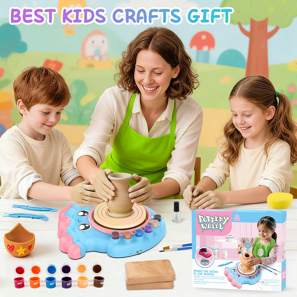 Aujazyble kids crafts kit, encouraging screen-free bonding and creativity.