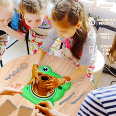Aujazyble pottery tools set offers precise sculpting for budding artists.