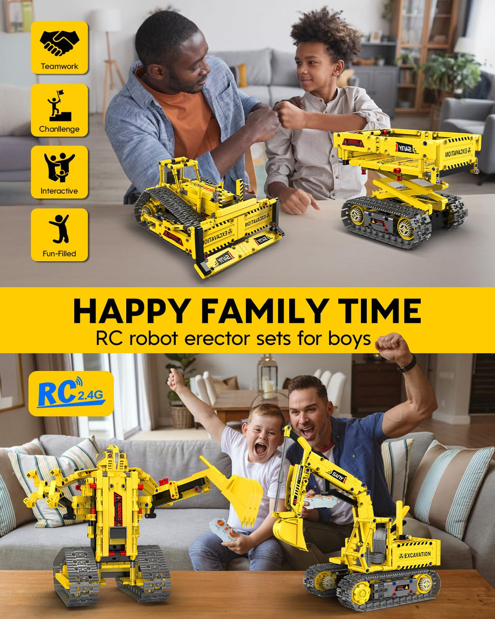 Aukfa truck-lifting-crawler demonstrates robust motion on indoor and outdoor surfaces.
