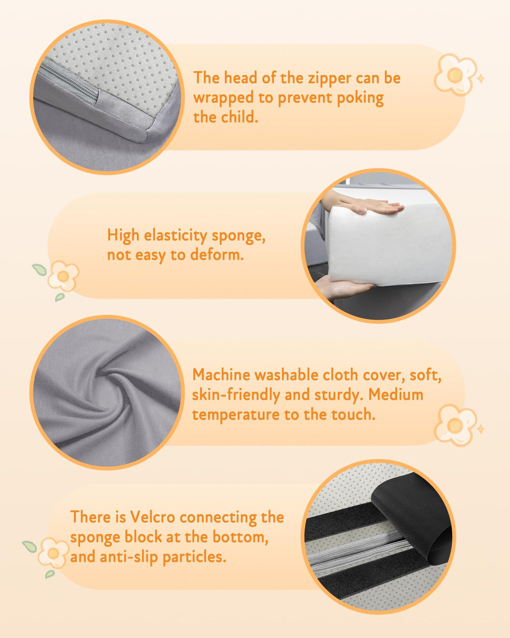 Auksay fabric cover with elasticity for easy cleaning and durability.