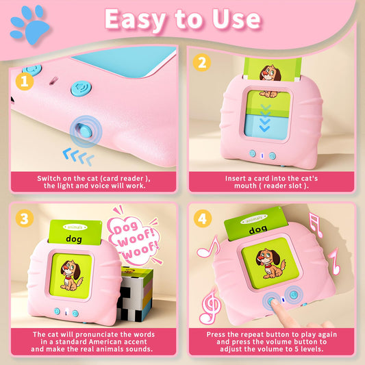 Aullsaty set of 248 sight words cards promotes early vocabulary through play.