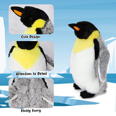 AULUDA penguin plush hug ready design ideal for bedtime