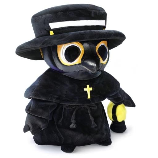 AULUDA plague doctor plush gift, memorable present for kids and adults.