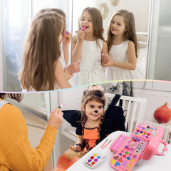 Auney complete makeup kit shown for creative play and performances.