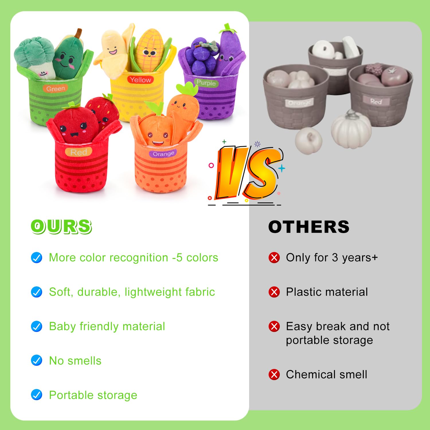 Auney peeling, squeezing, and pouring play boosts fine motor practice.