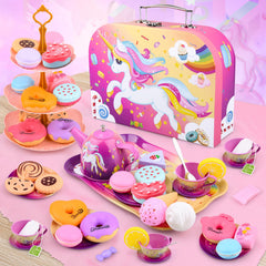 Auney carrying case makes portable tea time easy for outings.