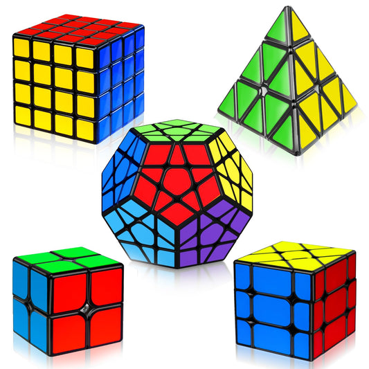 AuntyFey 2x2 speed cube, front view, boosts dexterity and speed