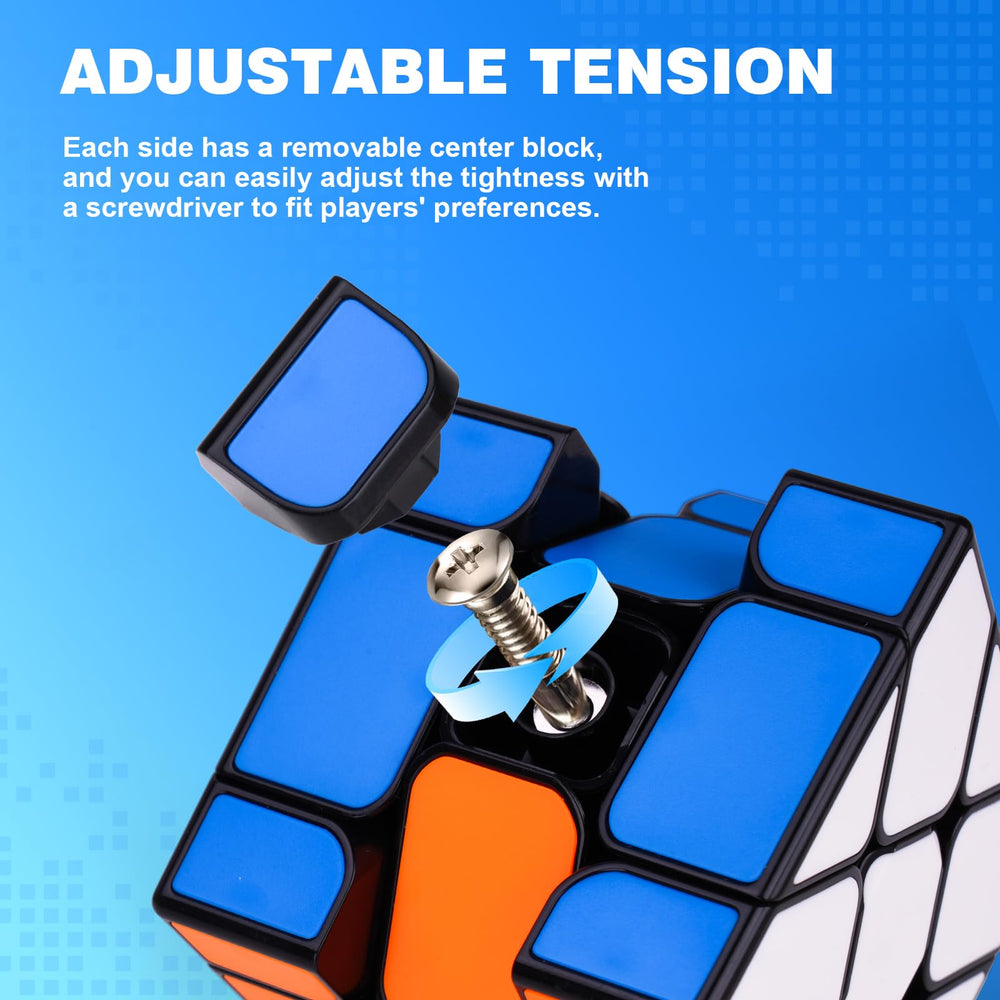 AuntyFey 7 Pack 4x4 speed cube for challenging solves and steady motion