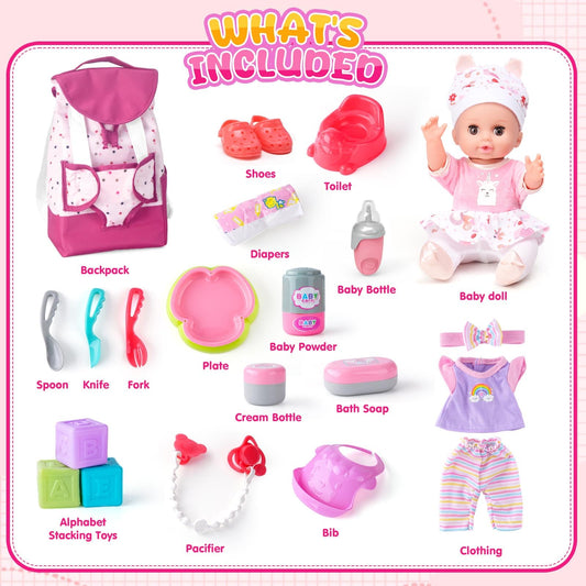 AuntyFey Baby Doll feeding bottle supports nurturing role-play and fine motor skills