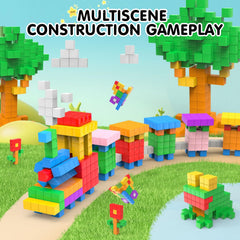 AuntyFey blocks form vehicles and constructions to boost spatial thinking.
