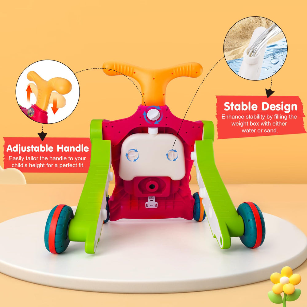 AuntyFey detachable-activity-table with blocks, gears, and beads for learning.