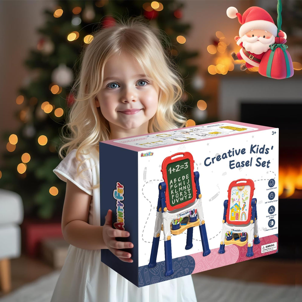 AuntyFey easel frame is sturdy yet lightweight for easy transport.