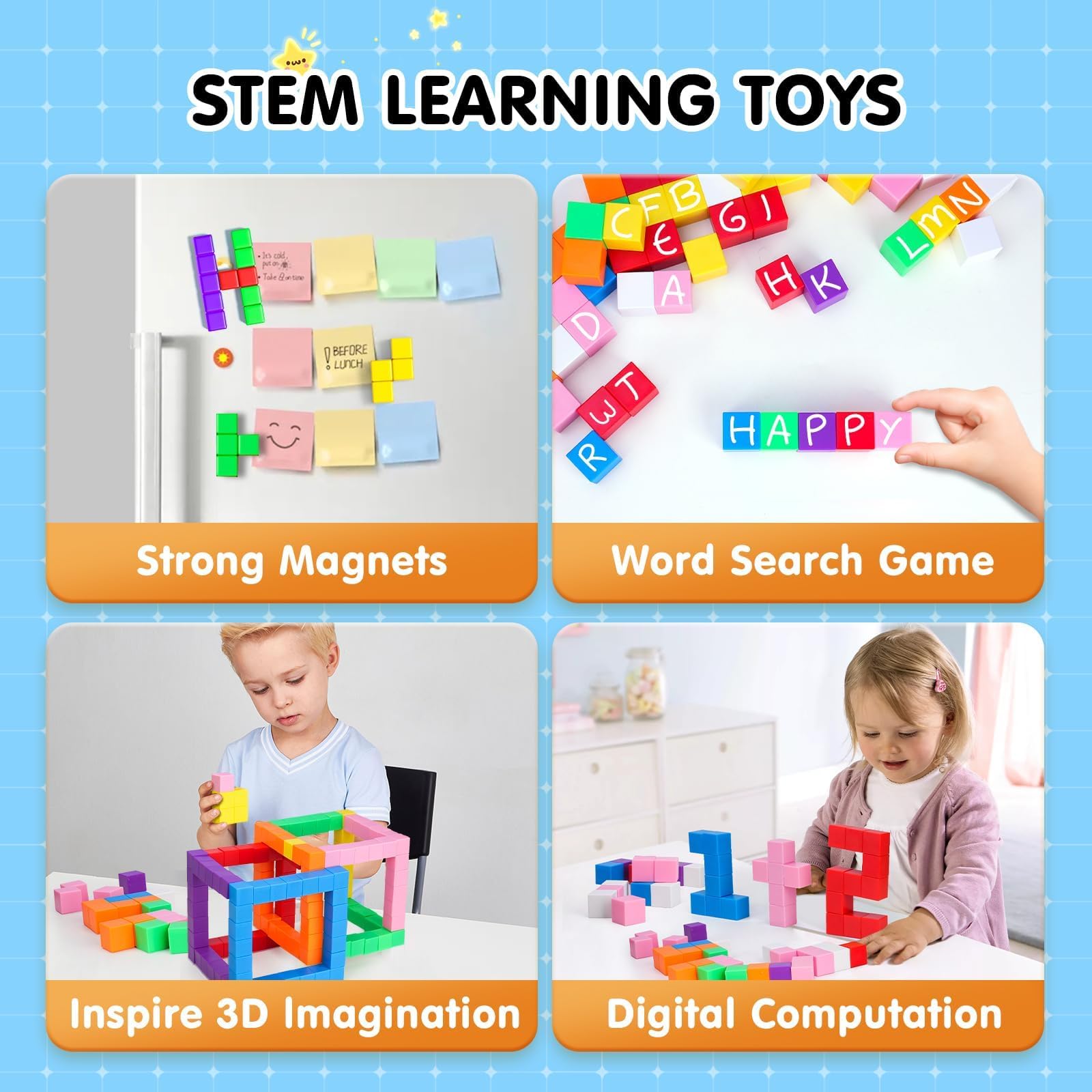 AuntyFey instruction booklet guides easy step-by-step building sessions.