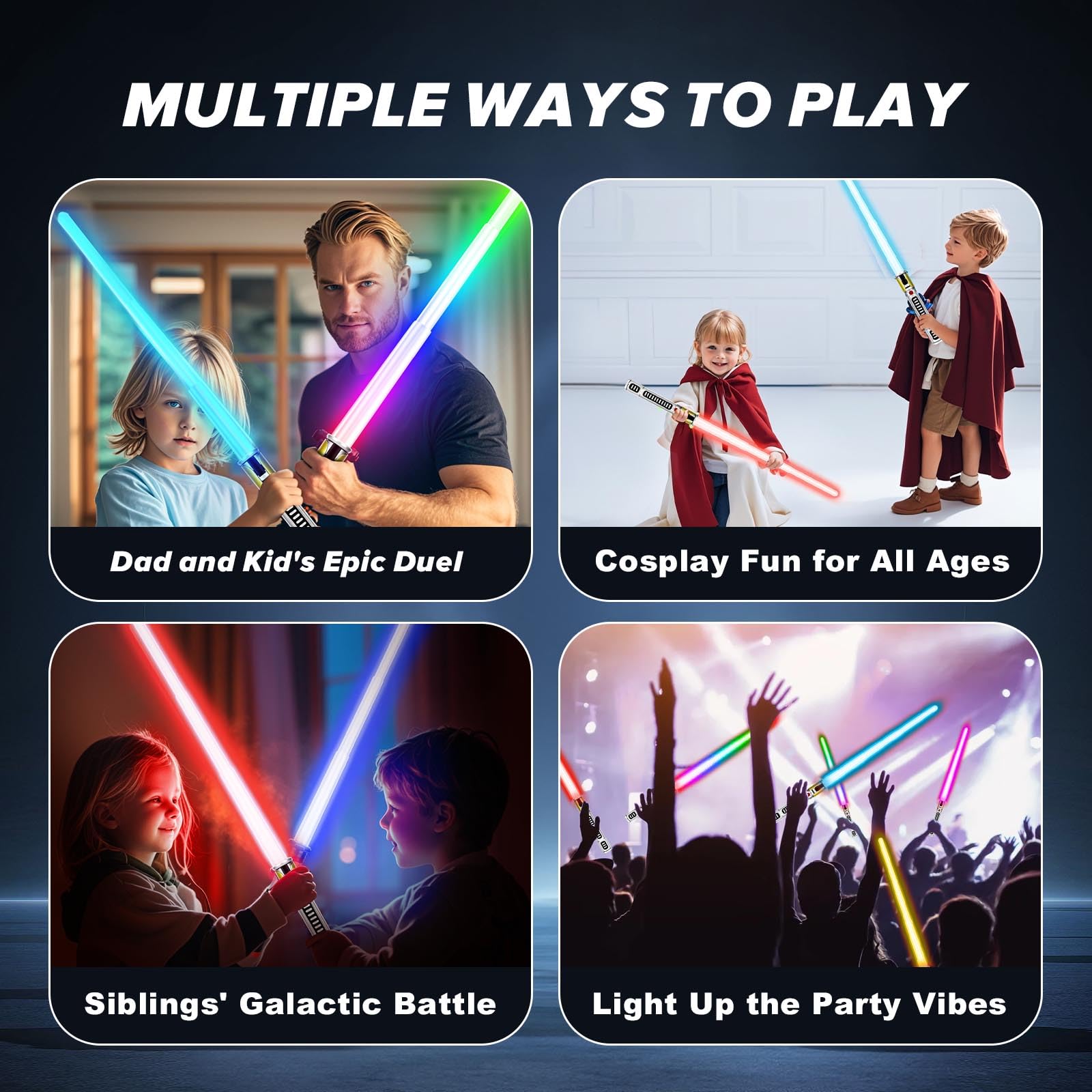 AuntyFey motion-activated sounds enhance immersive play.