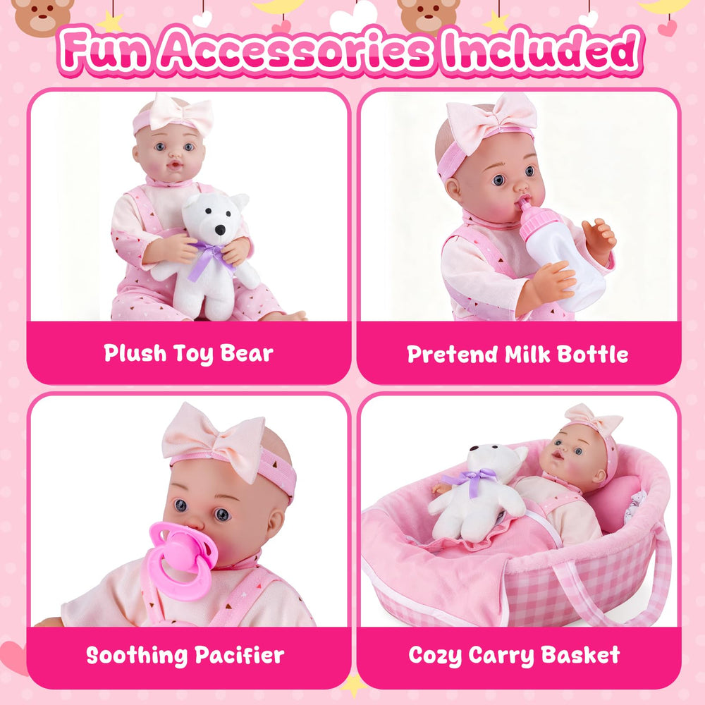 AuntyFey plush teddy bear companion for storytelling