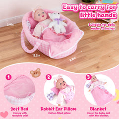 AuntyFey portable doll playset designed for versatile play