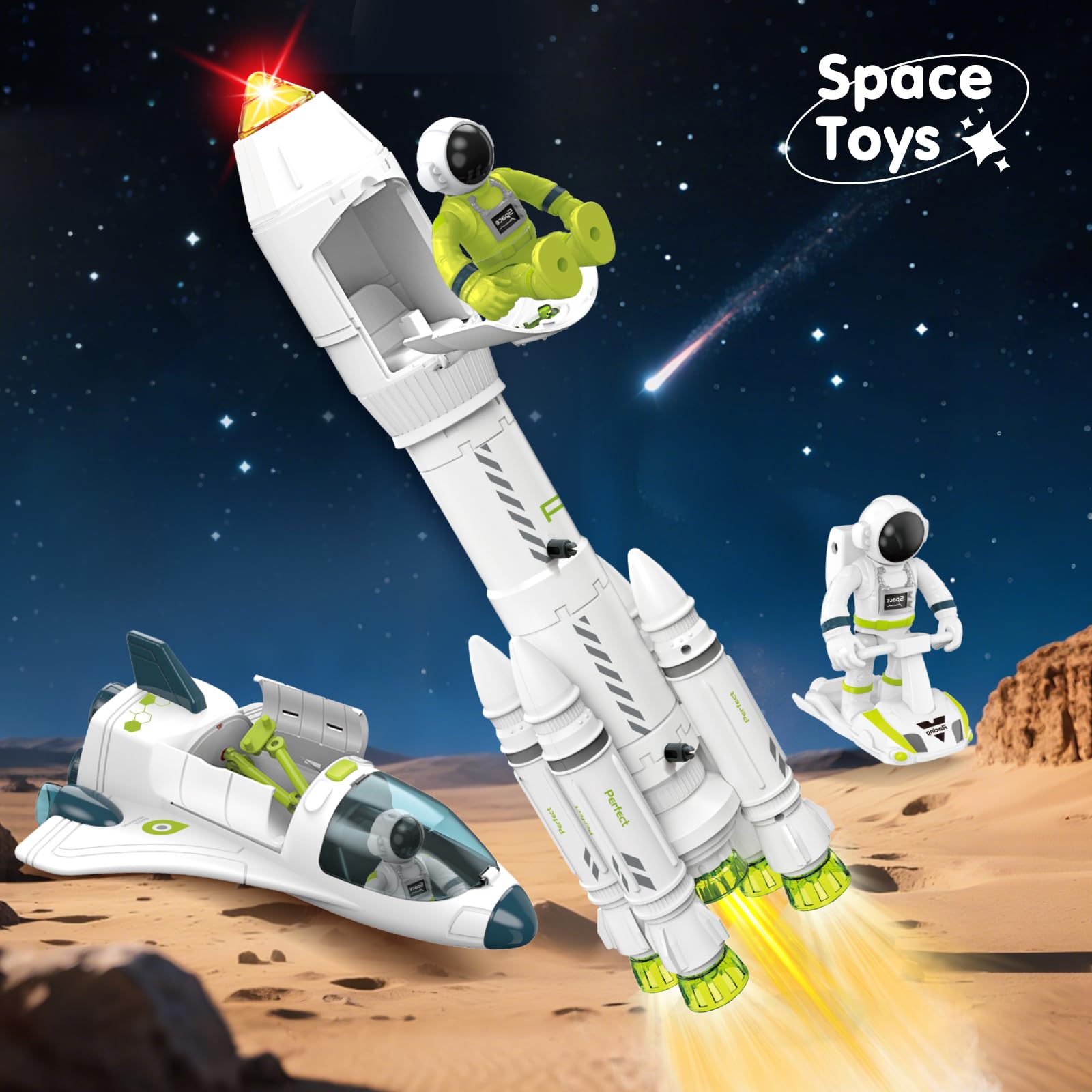 AuntyFey Space Toy Set Gift-Ready promotes imaginative STEM play.
