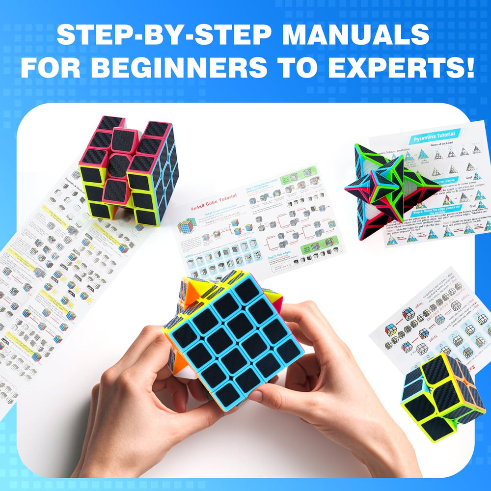 AuntyFey Pyraminx cube for learning trickier shapes with reliable turns
