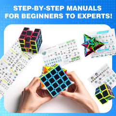 AuntyFey Pyraminx cube for learning trickier shapes with reliable turns