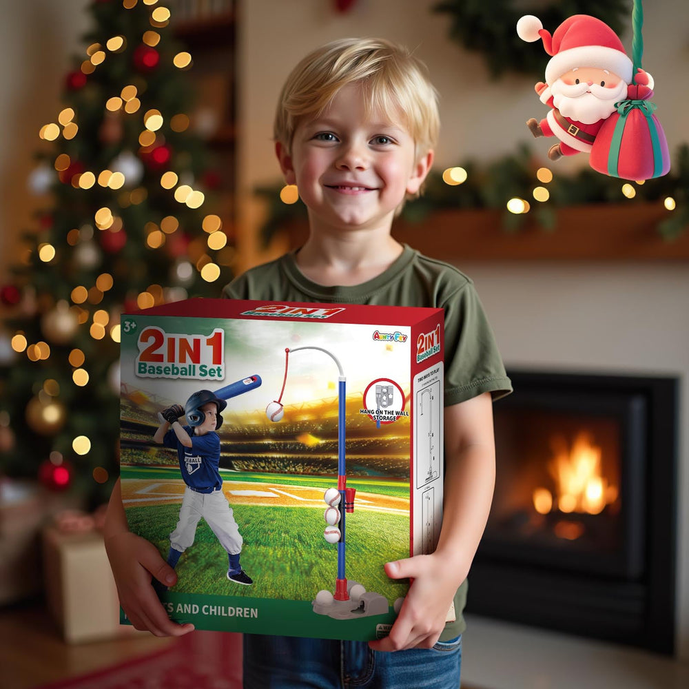 AuntyFey Tball Set safety features emphasize durable base and BPA-free materials.
