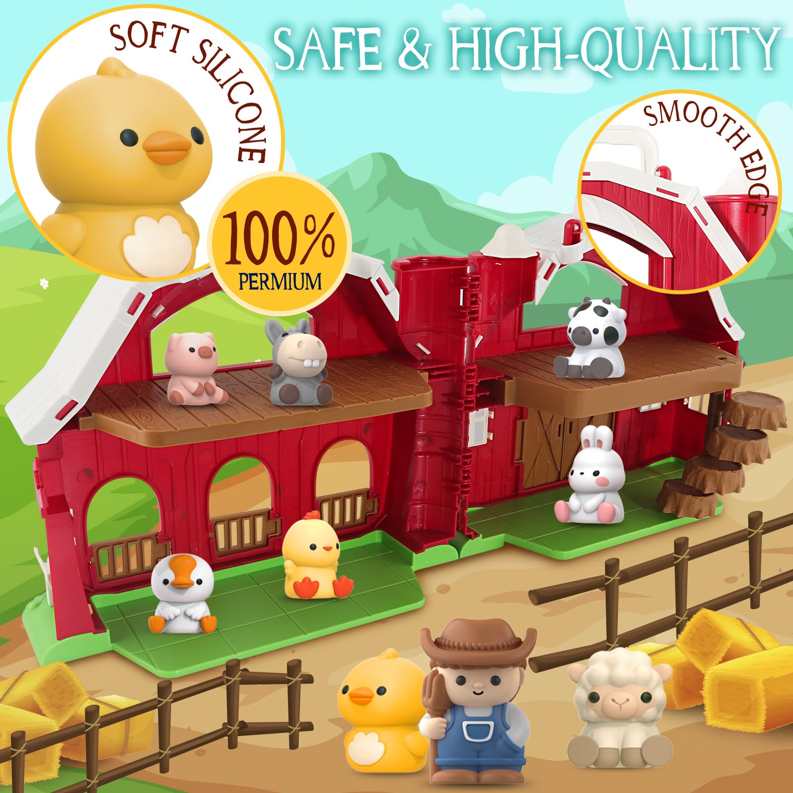 AuroTops horse finger puppet encourages interactive farm play