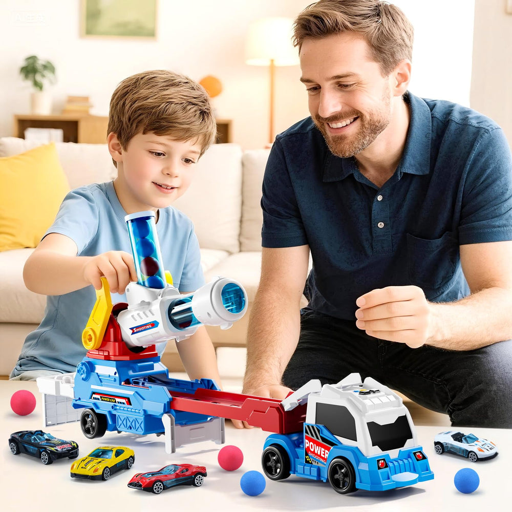 AuroTops race track area set up for exciting racing play.