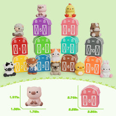 AuroTops toddler learning toy in bright colors supports early vocabulary through storytelling.