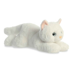 Aurora Flopsie Precious White Kitty overview encourages imaginative play and storytelling.