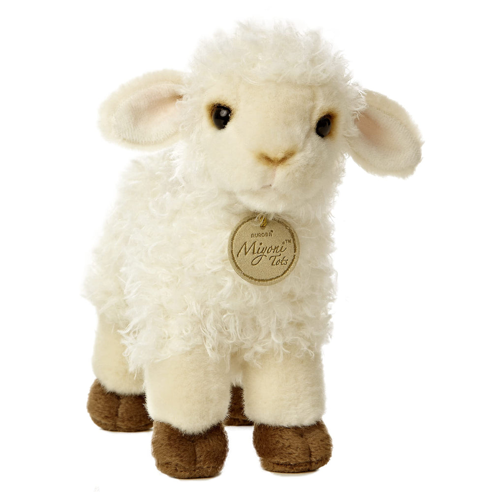 Aurora Miyoni Tots Baby Lamb with lifelike detail for gentle cuddles