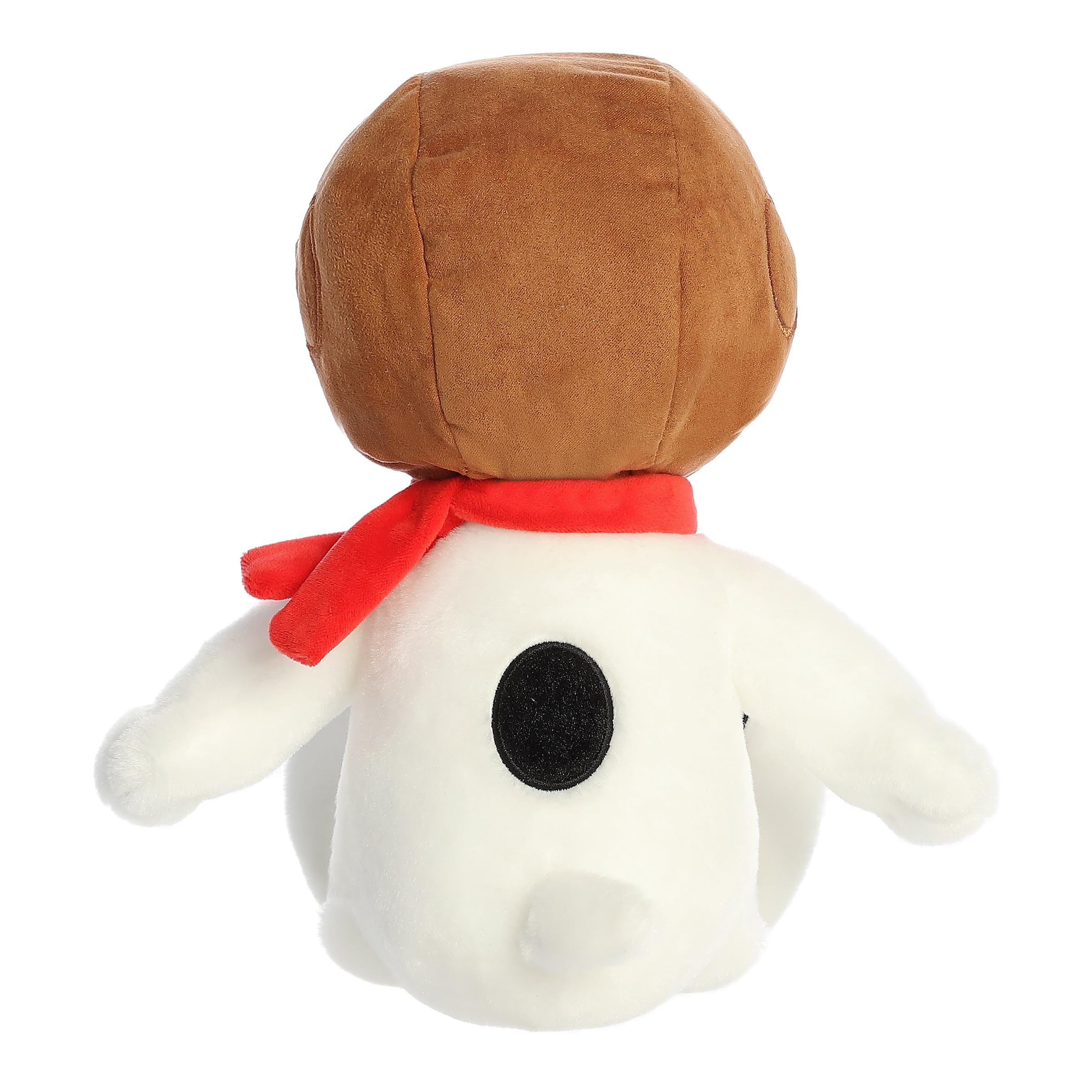 Aurora Adorable Peanuts Flying Ace stuffed animal, packaging, ready for gifting.