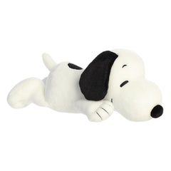 Aurora Adorable Peanuts Snuggle Snoopy front view, showing cuddly plush and authentic design.