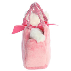 Bean pellets inside provide stability for safe play with Aurora kitten