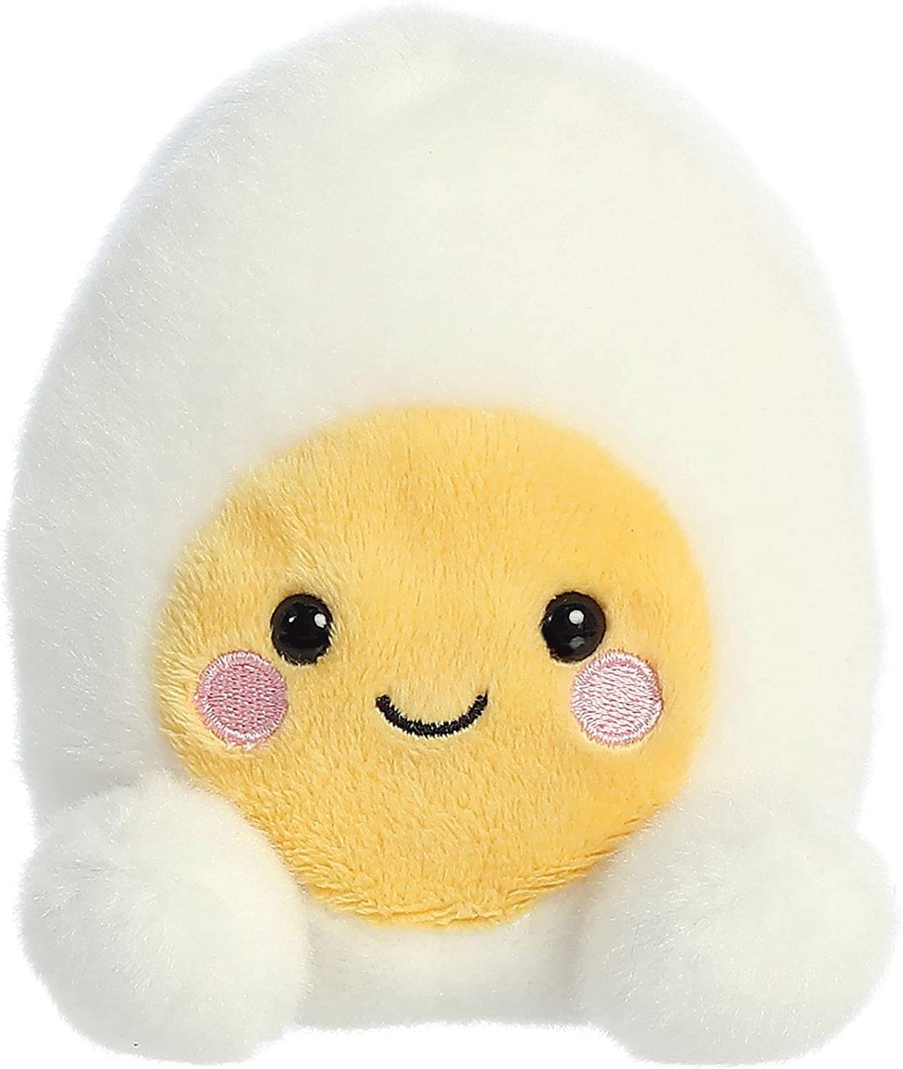 Close-up of Aurora Bobby Egg face, friendly expression inviting calm moments.