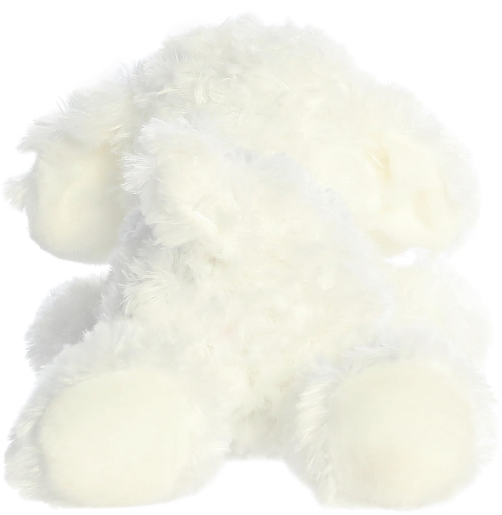 Aurora Bonita Flopsie features locked eyes for durable, safe play.