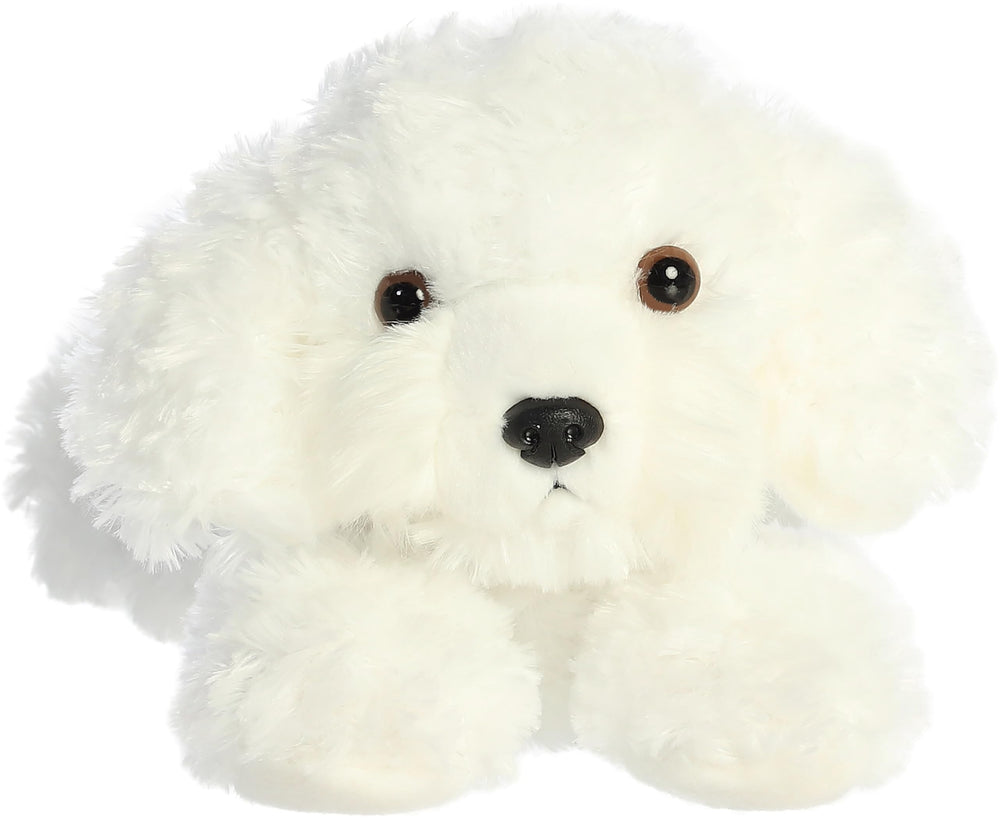 Aurora Bonita Flopsie has a soft plush body for comforting hugs.