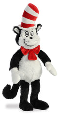 Aurora Cat in the Hat plush full-body view highlights vibrant multicolor design for imaginative play