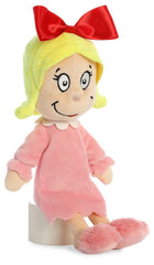 Aurora Cindy Lou Who plush in multicolor design adds festive whimsy to playtime