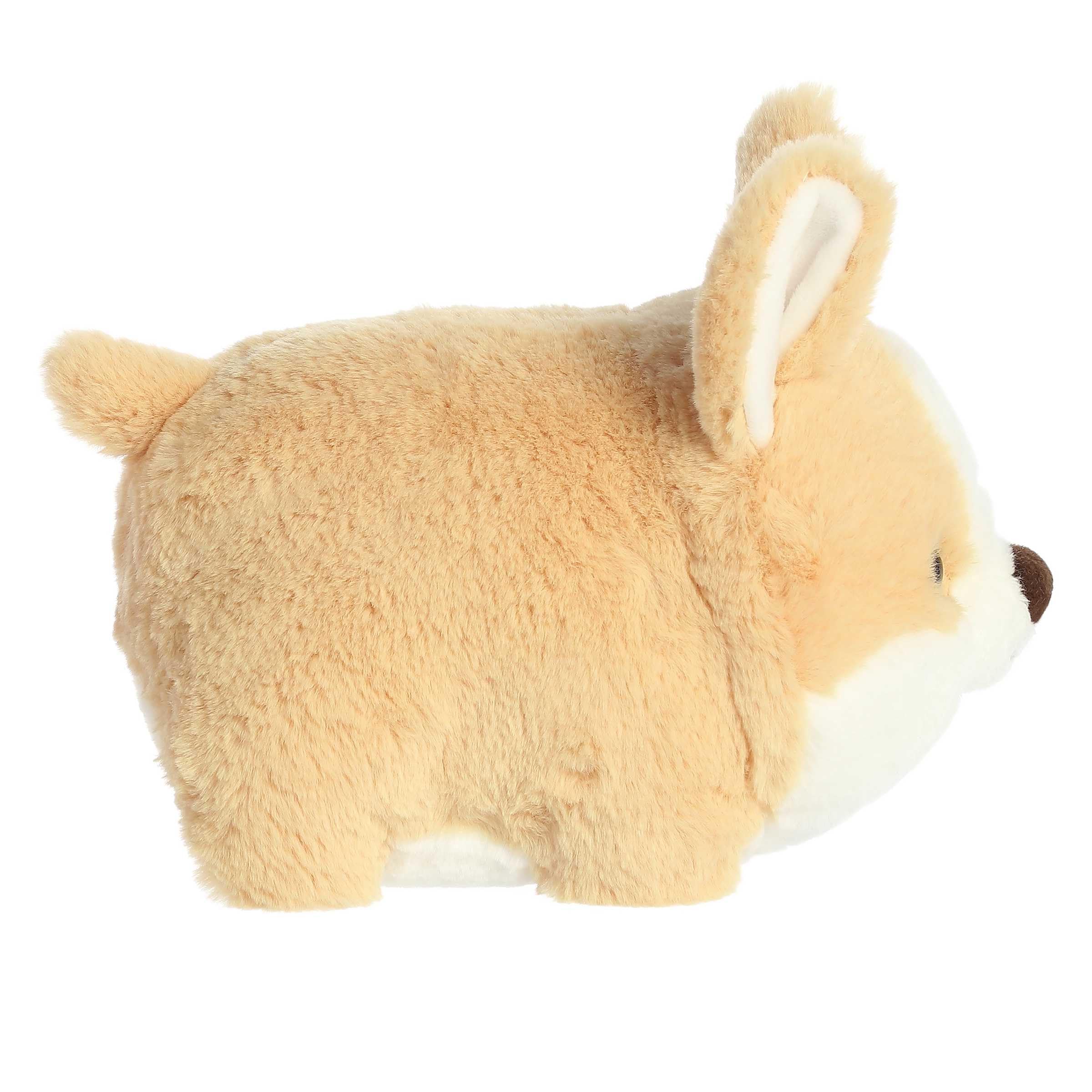 Aurora Colby Corgi plush with cloud-soft filling for hugs and comfort.