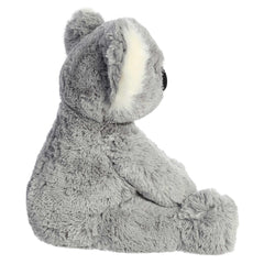Aurora Cuddly Koala face detail supports imaginative play for kids.