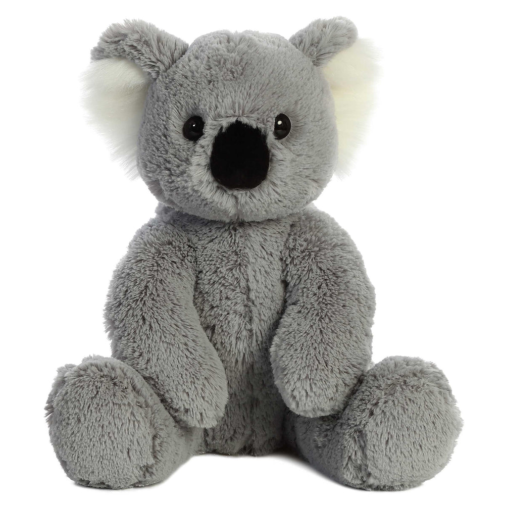 Aurora Cuddly Koala stuffed animal sits upright for display and cuddling.