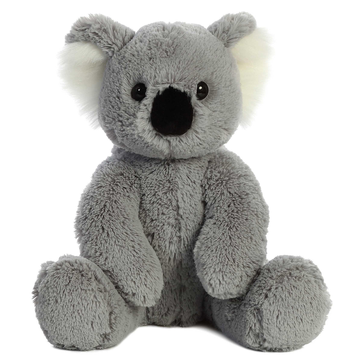 Aurora Cuddly Koala stuffed animal sits upright for display and cuddling.