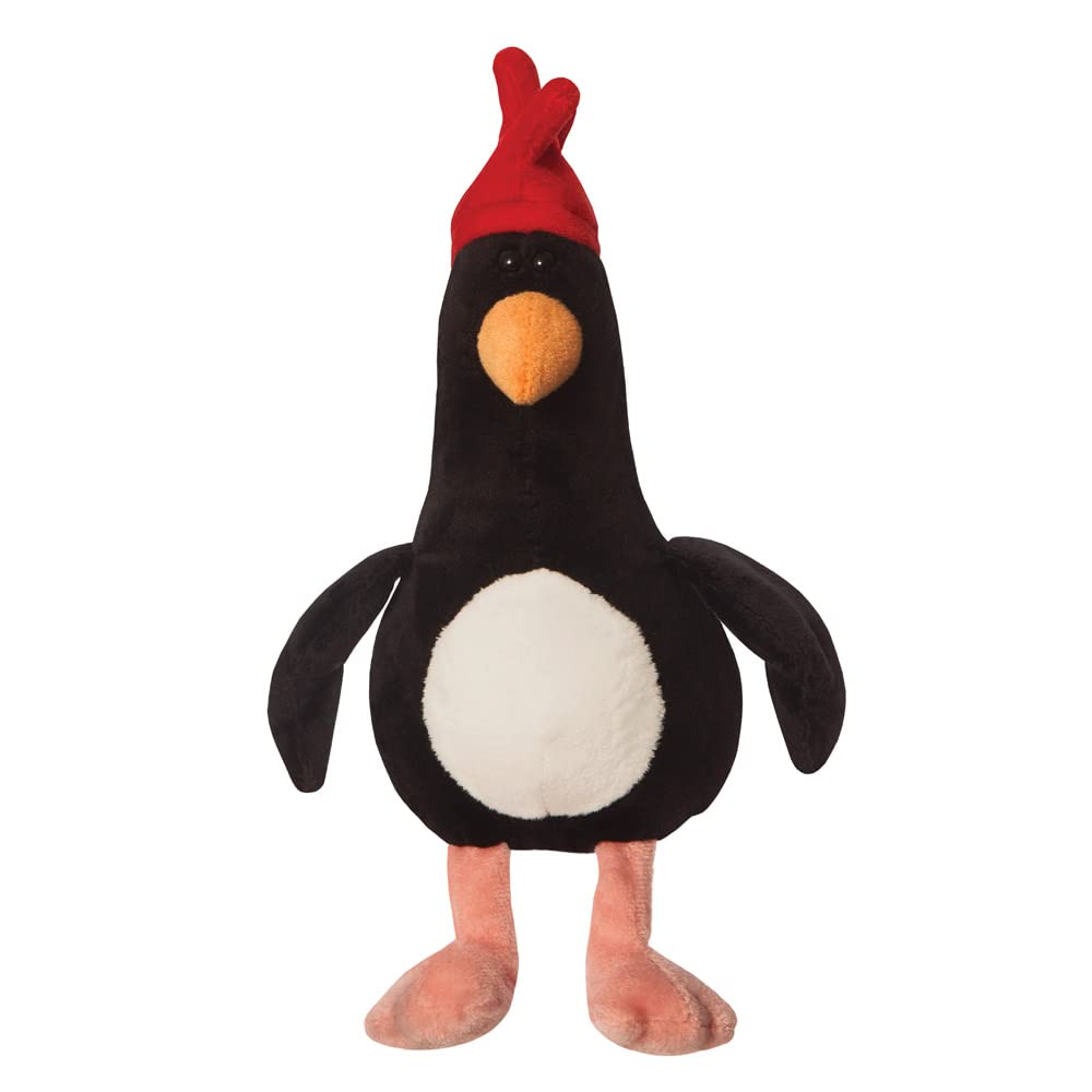 Aurora Feathers McGraw penguin plush front view for cuddles and display