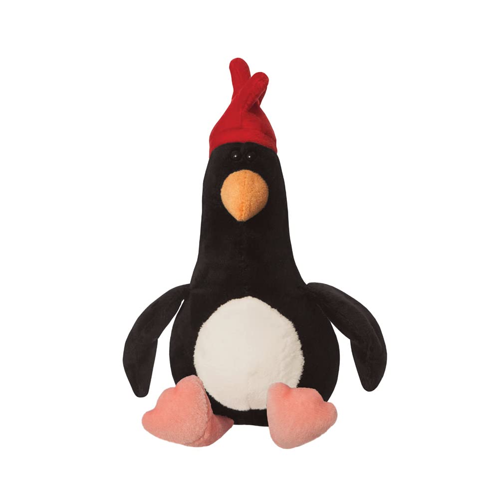 Feathers McGraw plush tag detail with recyclable hangtag